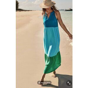 J. Jill Colorblock Maxi Dress MP